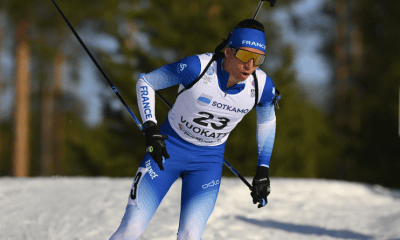 FOJE d'hiver 2022 Lou Thiévent en bronze sur le sprint du biathlon