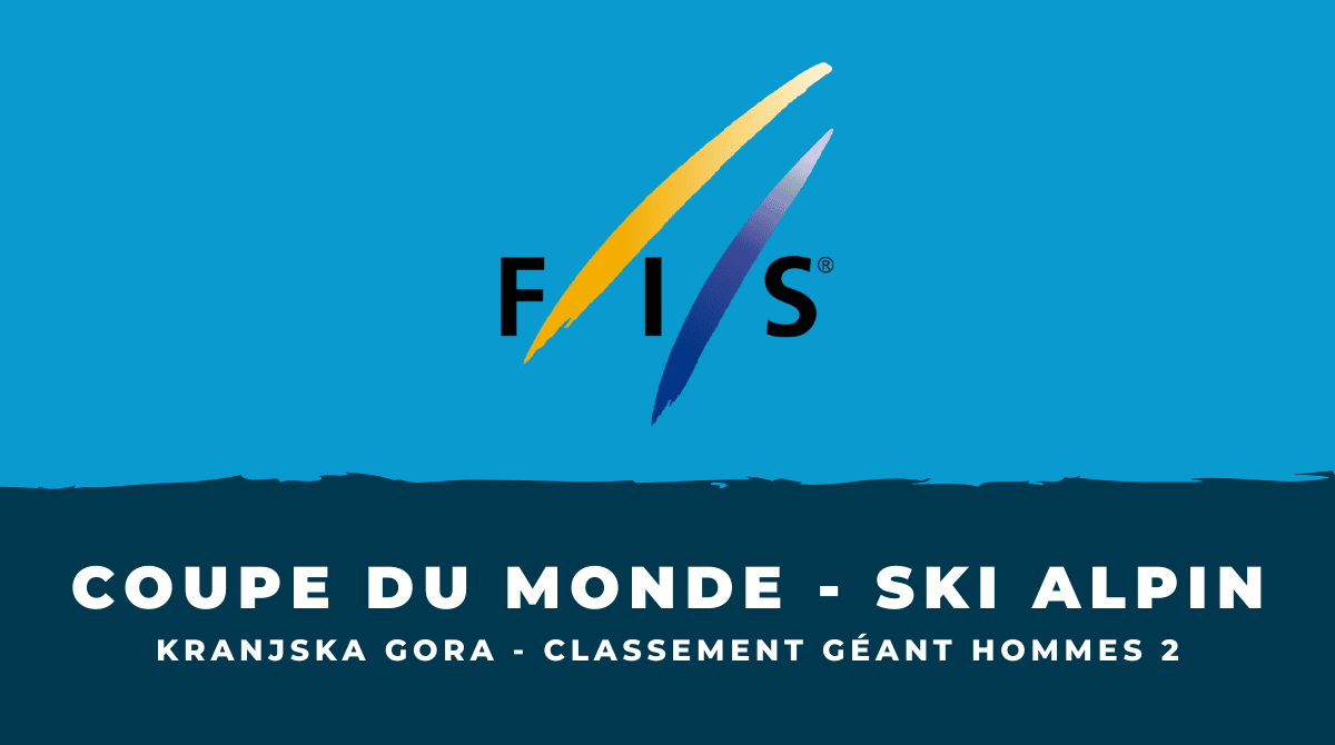 Géant hommes Kranjska Gora 2 - Le classement