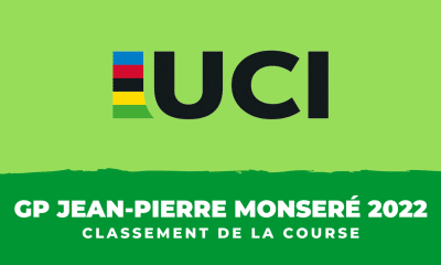 Grand Prix Jean-Pierre Monseré 2022 - Le classement