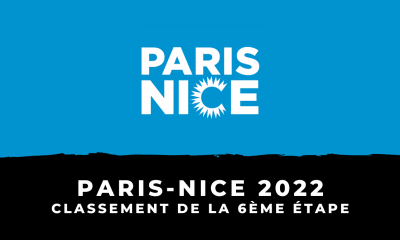 Paris-Nice 2022 Classement 6ème étape