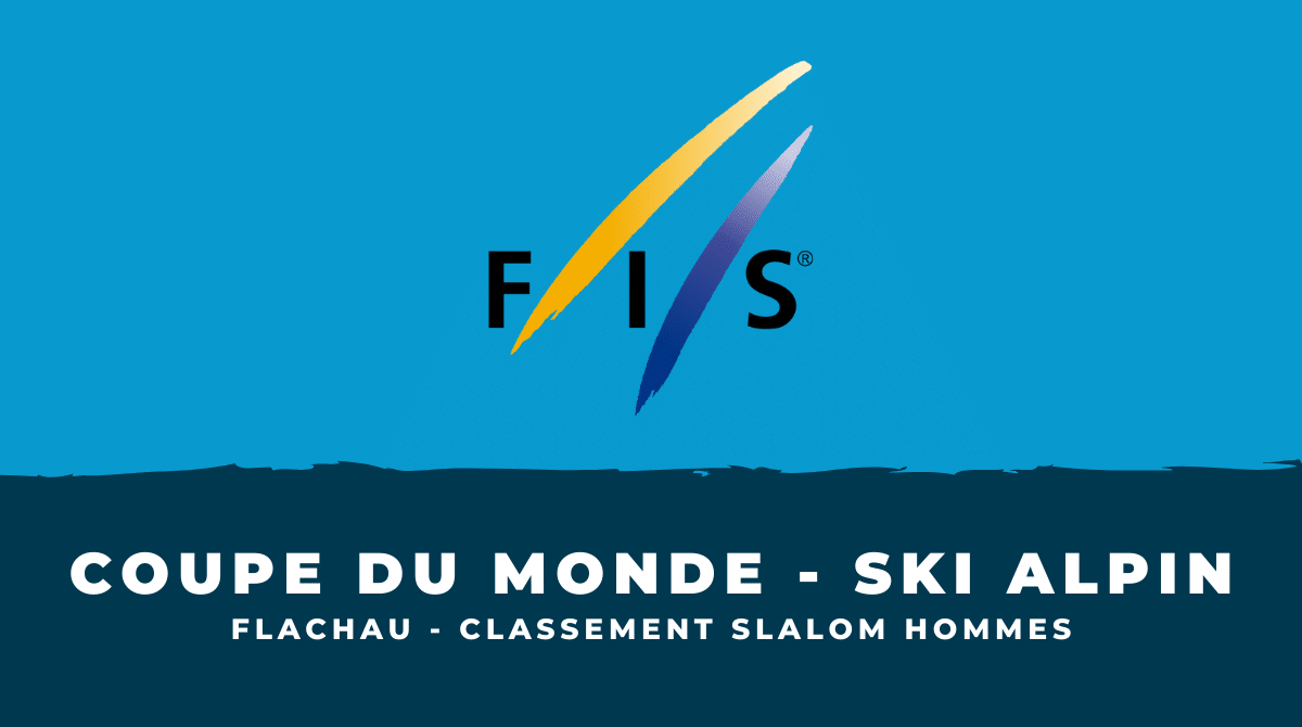 Slalom hommes Flachau - Le classement
