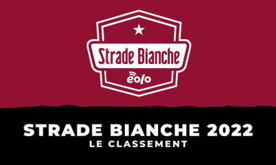 Strade Bianche 2022 - Le classement