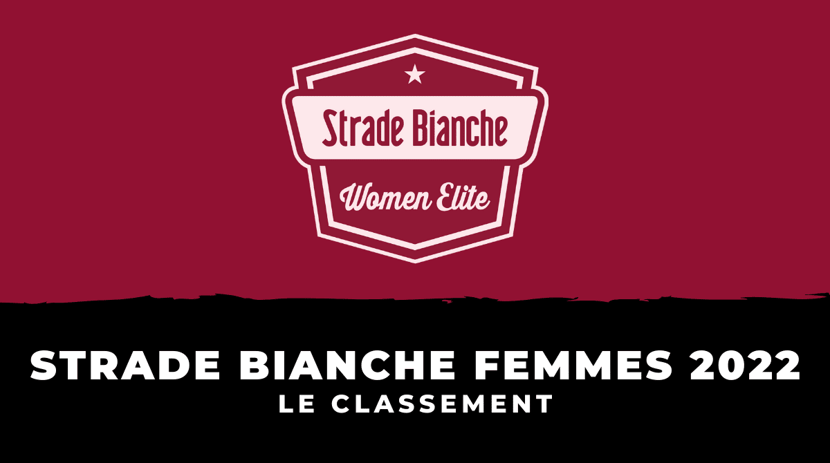 Strade Bianche femmes 2022 - Le classement