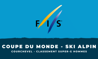 Super-G hommes de Courchevel Le classement