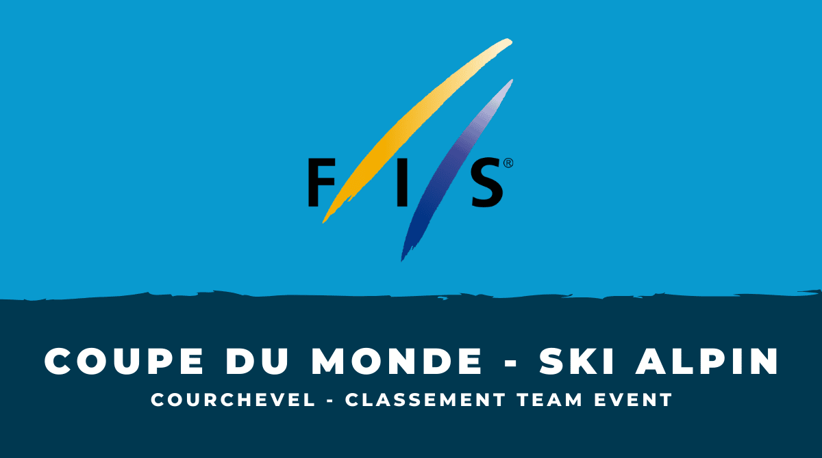 Team Event de Courchevel Le classement