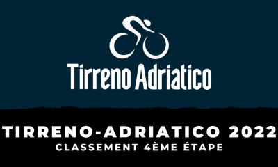 Tirreno-Adriatico 2022 Classement 4ème étape