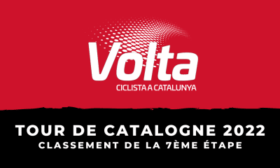 Tour de Catalogne 2022 - Classement 7ème étape