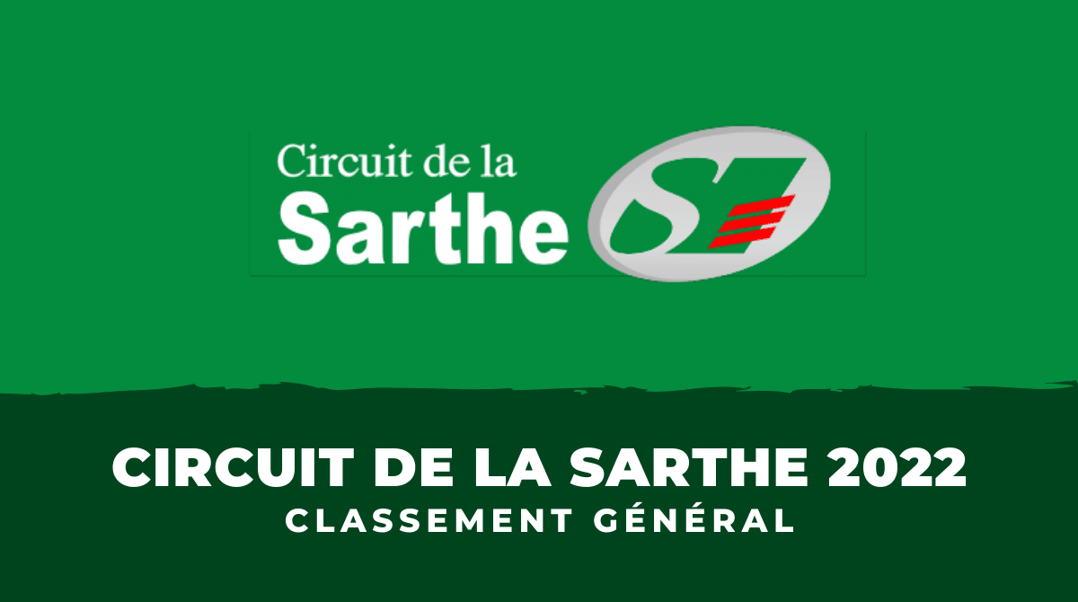 Circuit de la Sarthe 2022 - Classement général