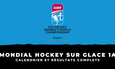 Mondial hockey sur glace 1A 2022 Femmes Calendrier et résultats