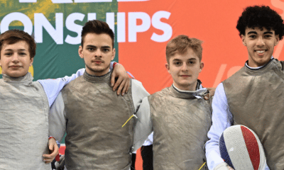 Mondiaux juniors d'escrime Les Bleuets médaillés d'argent en fleuret par équipes