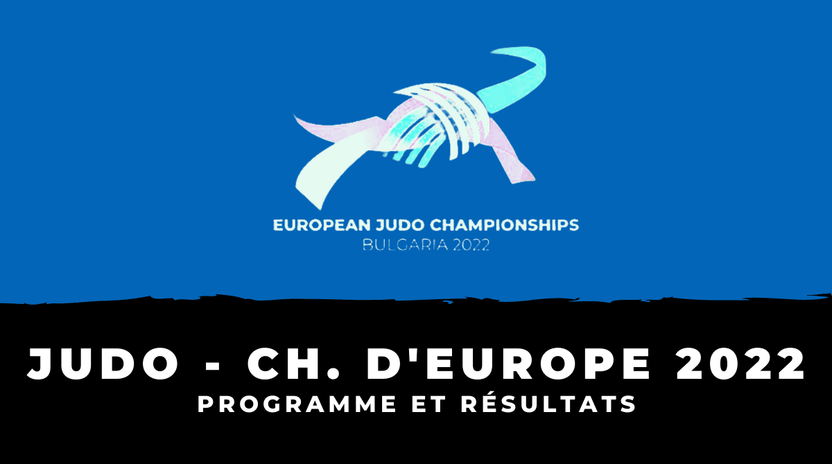 Programme et résultats Championnats d'Europe de judo 2022