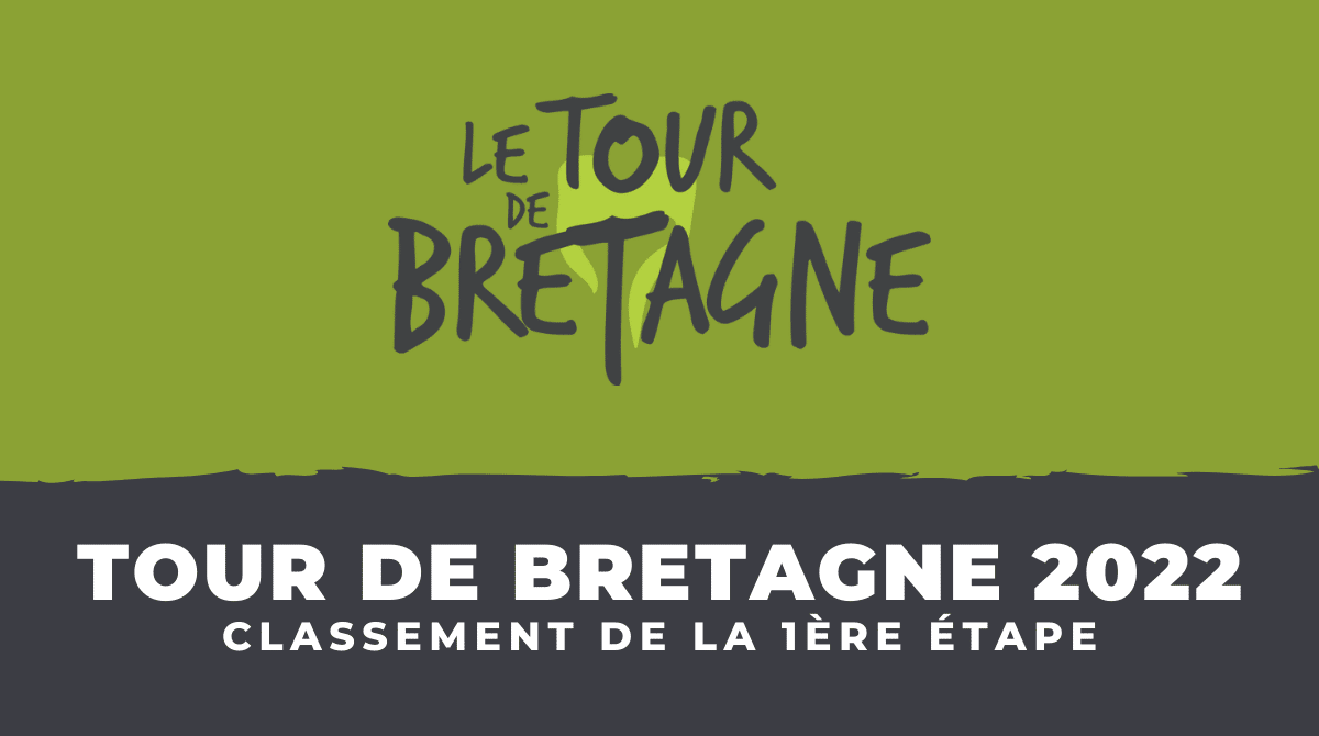 Tour de Bretagne 2022 - Classement 1ère étape