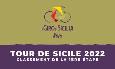 Tour de Sicile 2022 - Classement 1ère étape