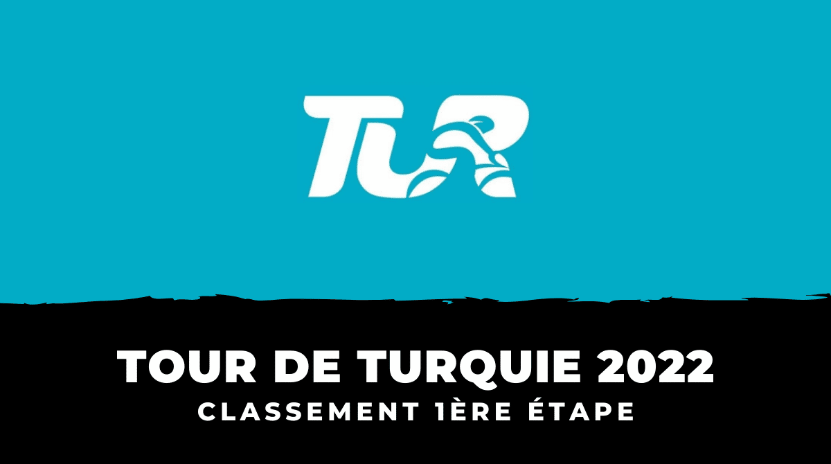 Tour de Turquie 2022 - Classement 1ère étape