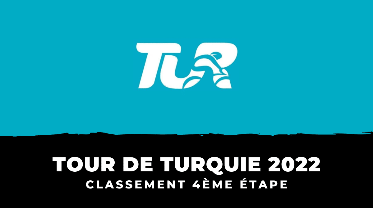 Tour de Turquie 2022 - Classement 4ème étape
