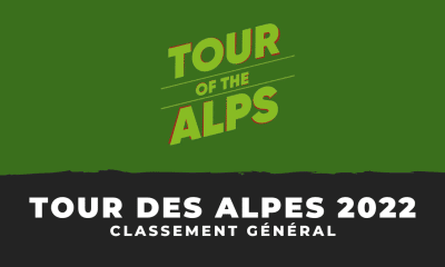 Tour des Alpes 2022 - Classement général