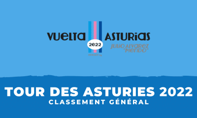 Tour des Asturies 2022 - Classement général