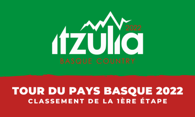 Tour du Pays Basque 2022 - Classement 1ère étape