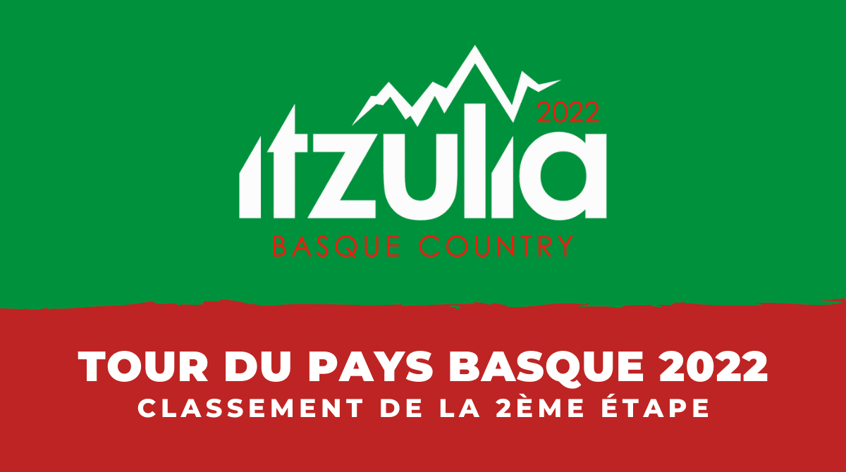 Tour du Pays Basque 2022 - Classement 2ème étape