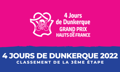 4 Jours de Dunkerque 2022 - Classement 3ème étape