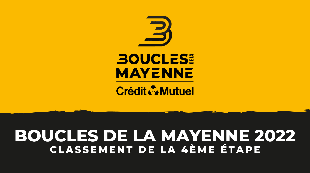 Boucles de la Mayenne 2022 - Classement 4ème étape