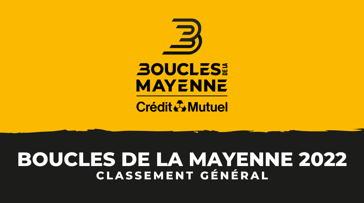 Boucles de la Mayenne 2022 - Classement général