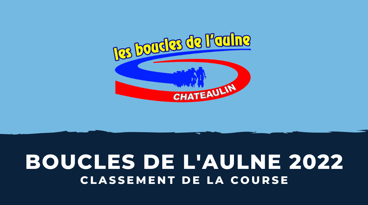 Classement Boucles de l'Aulne 2022