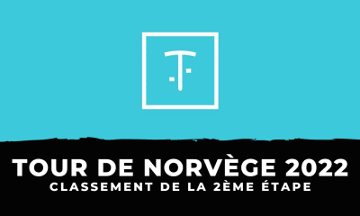 Tour de Norvège 2022 - Classement 2ème étape