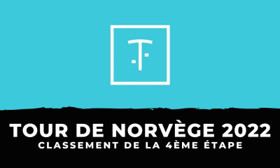 Tour de Norvège 2022 - Classement 4ème étape