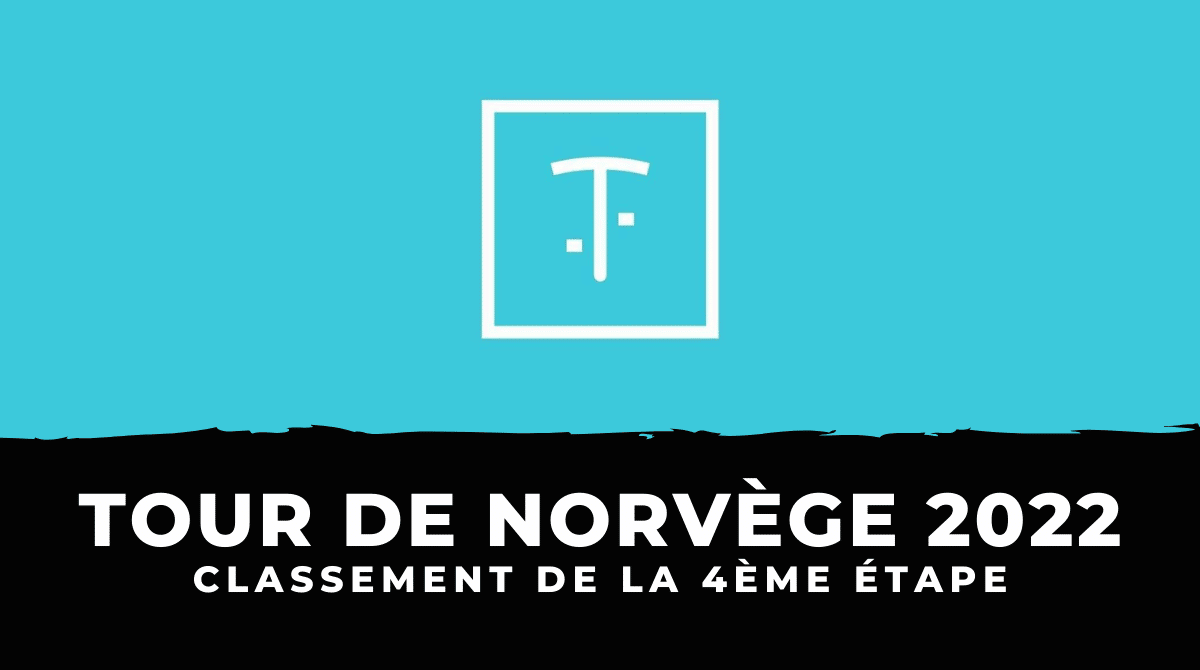 Tour de Norvège 2022 - Classement 4ème étape