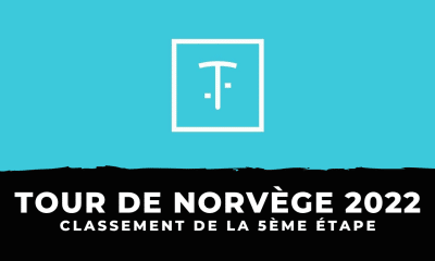 Tour de Norvège 2022 - Classement 5ème étape