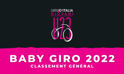 Baby Giro 2022 - Classement général