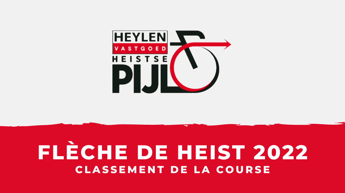 Classement Flèche de Heist 2022