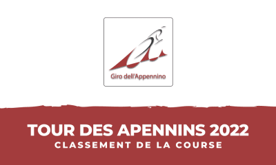 Classement Tour des Apennins 2022