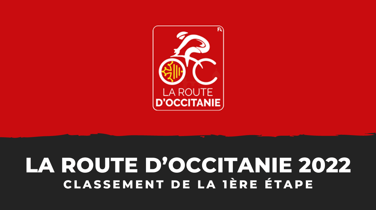 Route d'Occitanie 2022 - Classement 1ère étape