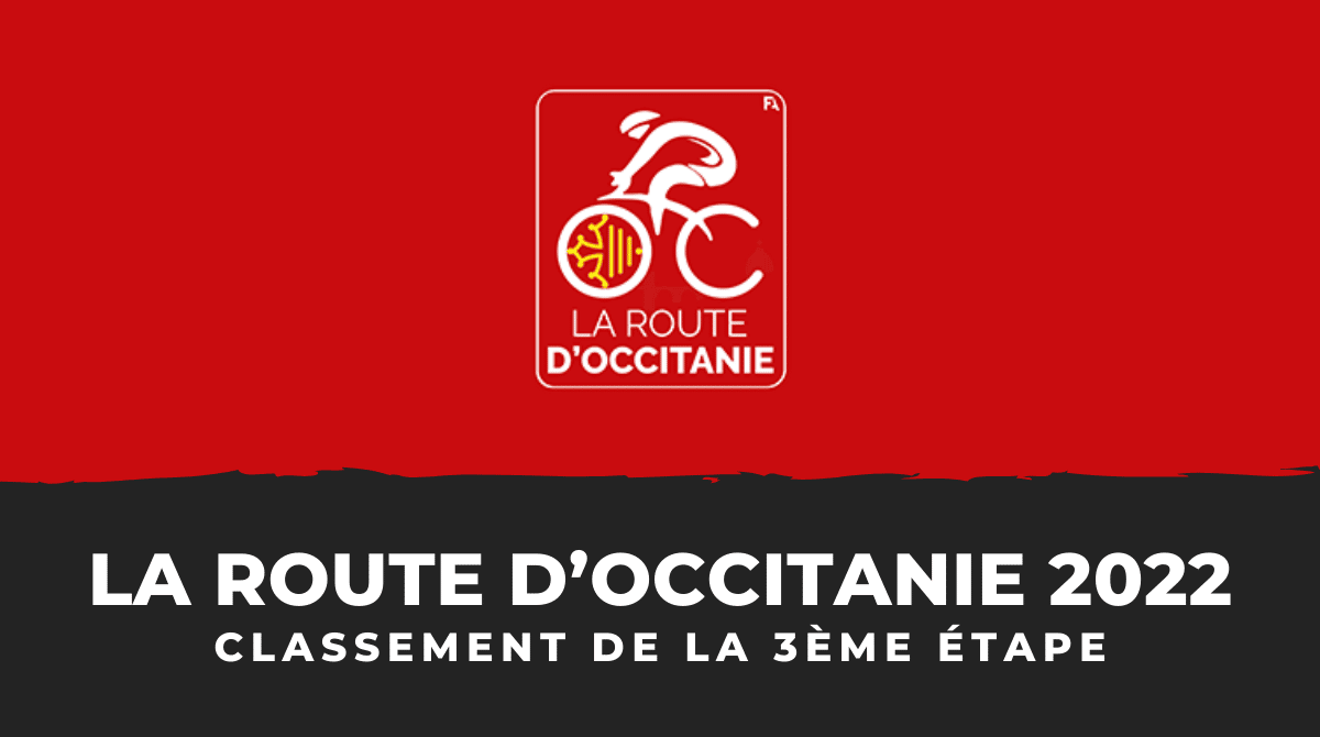 Route d'Occitanie 2022 - Classement 3ème étape