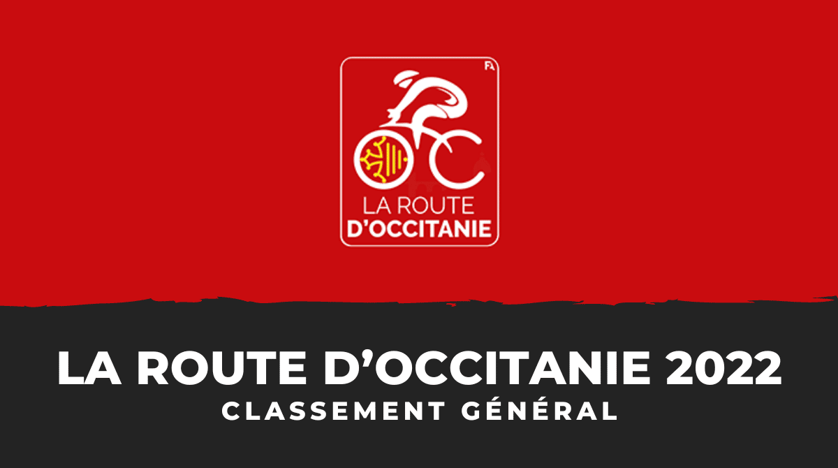 Route d'Occitanie 2022 - Classement général