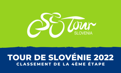 Tour de Slovénie 2022 - Classement 4ème étape