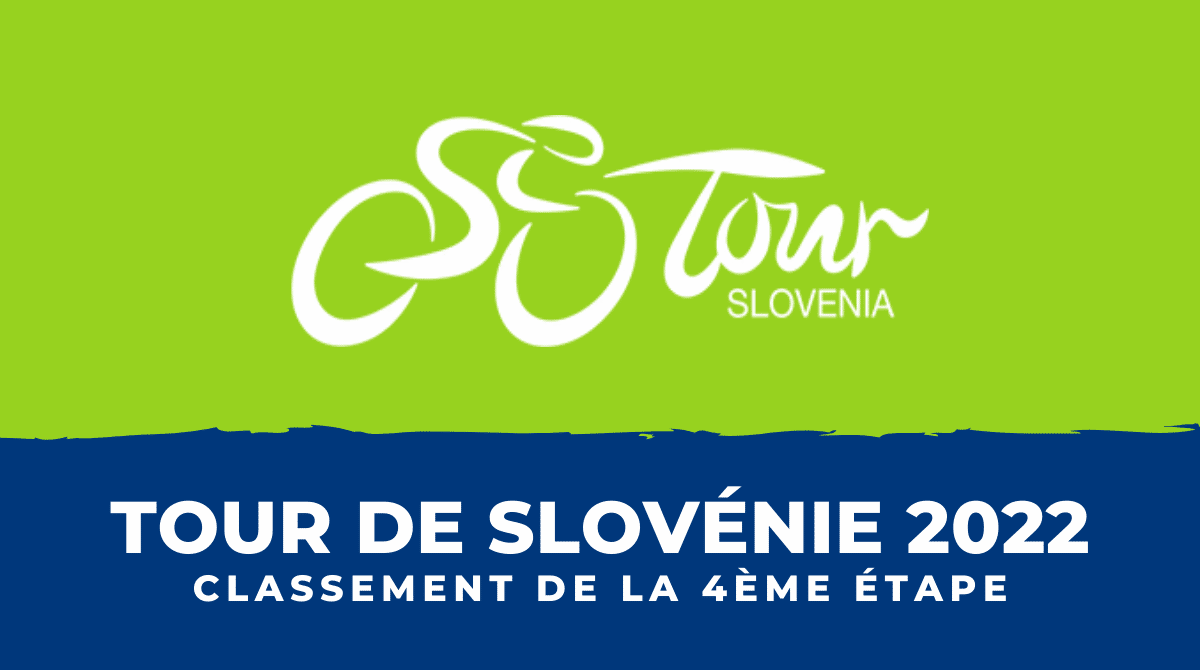 Tour de Slovénie 2022 - Classement 4ème étape