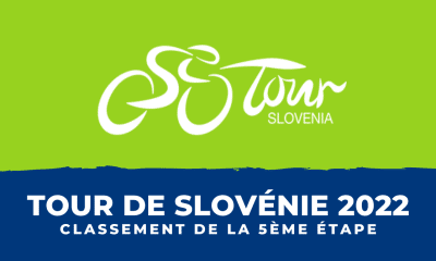 Tour de Slovénie 2022 - Classement 5ème étape