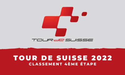 Tour de Suisse 2022 - Classement 4ème étape
