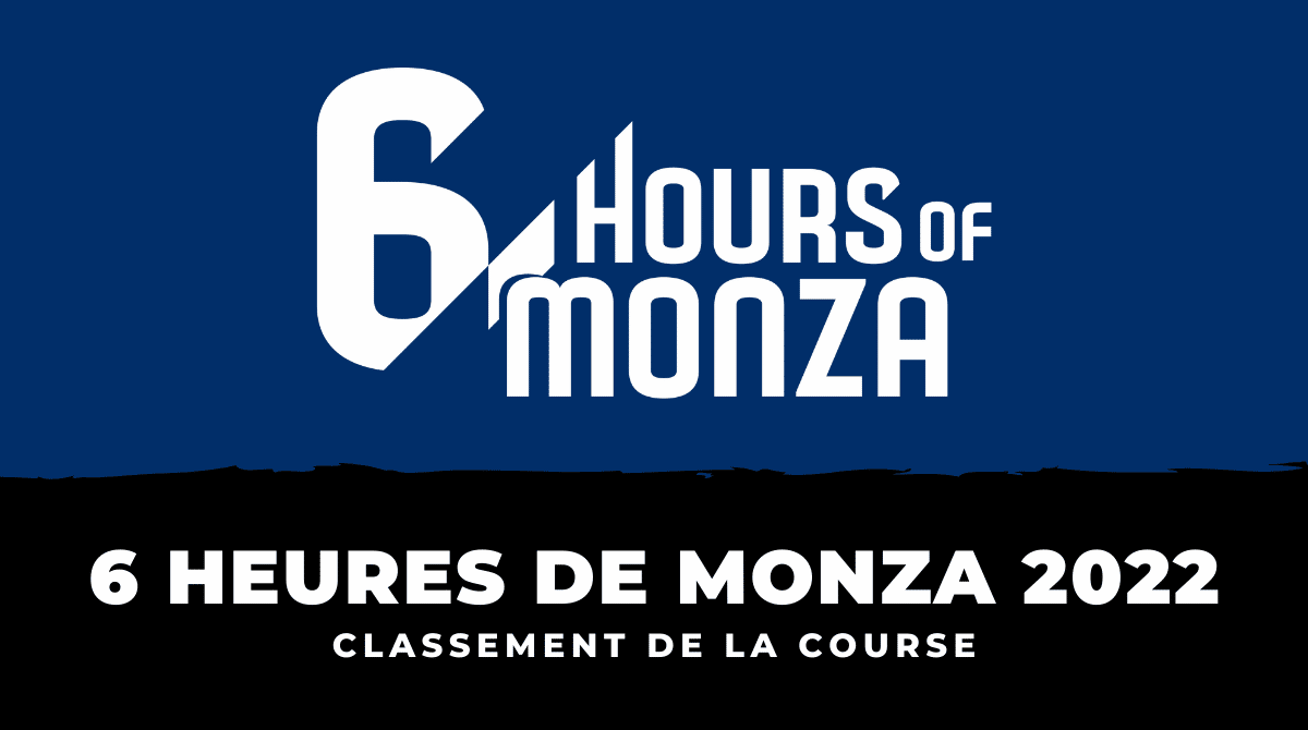 Classement 6 Heures de Monza 2022