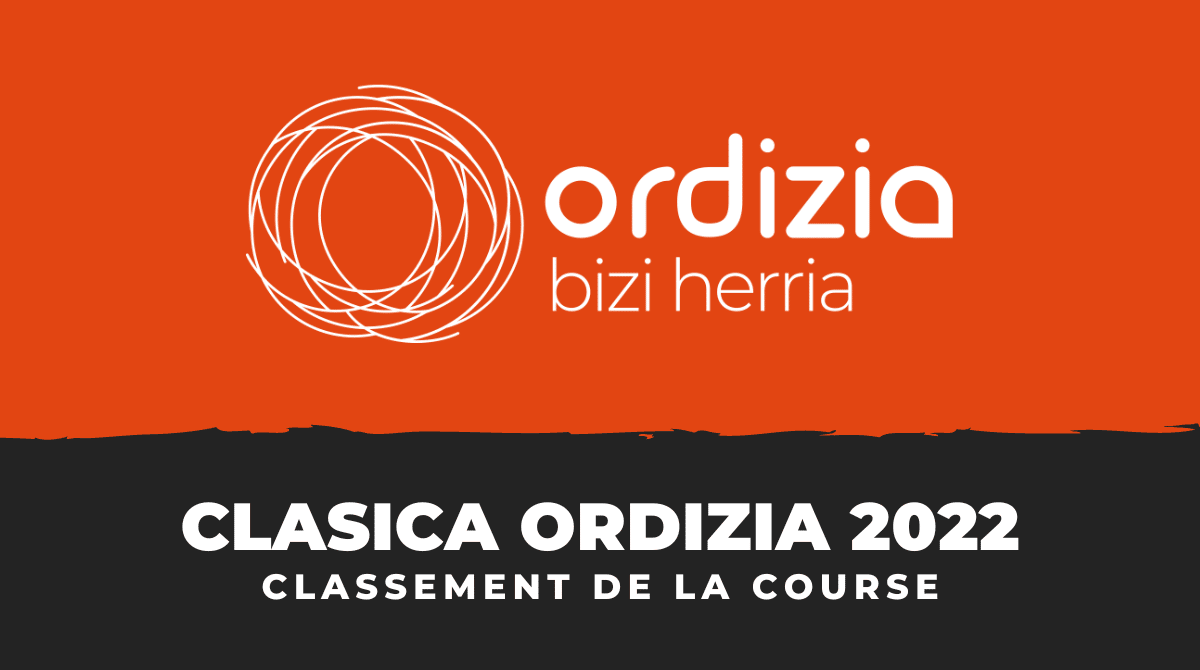 Classement Clasica Ordizia 2022