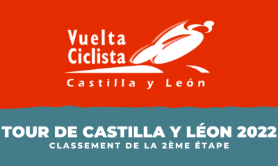 Tour de Castilla y León 2022 - Classement 2ème étape