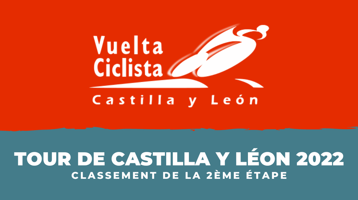 Tour de Castilla y León 2022 - Classement 2ème étape