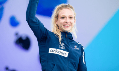 Championnats européens Manon Hily en bronze en escalade