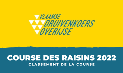 Classement Course des Raisins 2022