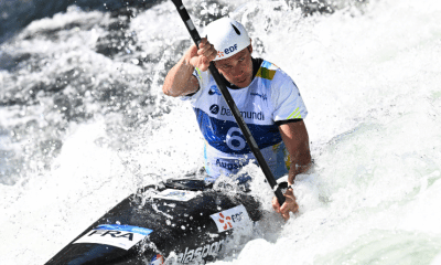 Coupe du monde de canoë-kayak Boris Neveu s'impose en kayak extrême à Pau