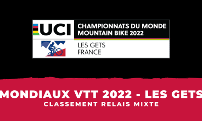 Mondiaux VTT 2022 - Classement Relais mixte Cross-country