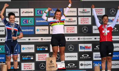 Mondiaux VTT Assistance électrique 2022 Justine Tonso en argent, Nicole Göldi titrée